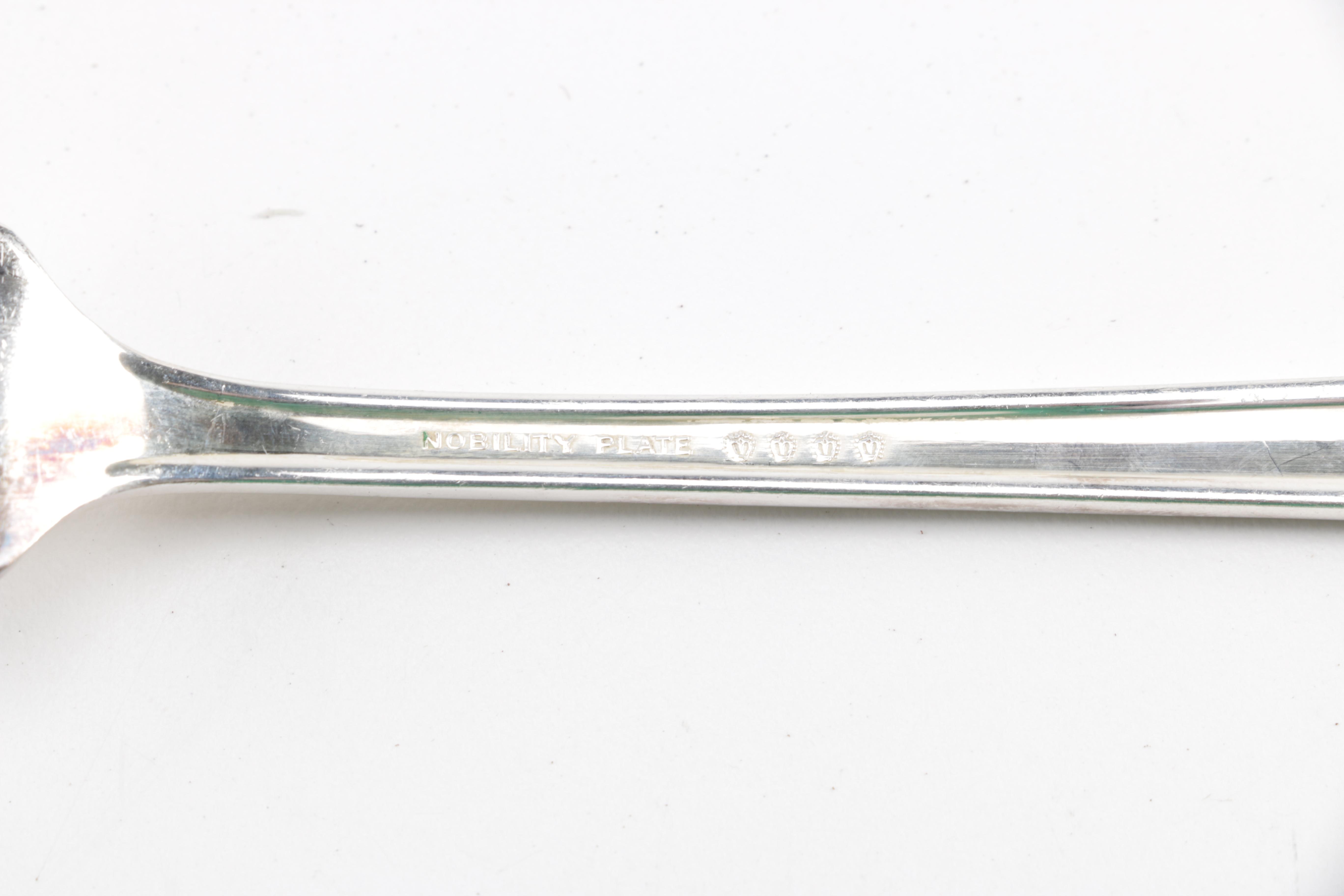 Set of "Nobility Plate" Stainless Silver Silverware