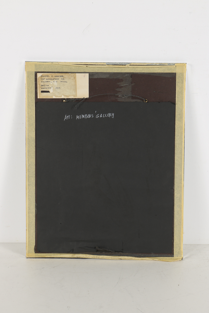 Daniel C. Harter Ink Drawing on Paper "Elevated"