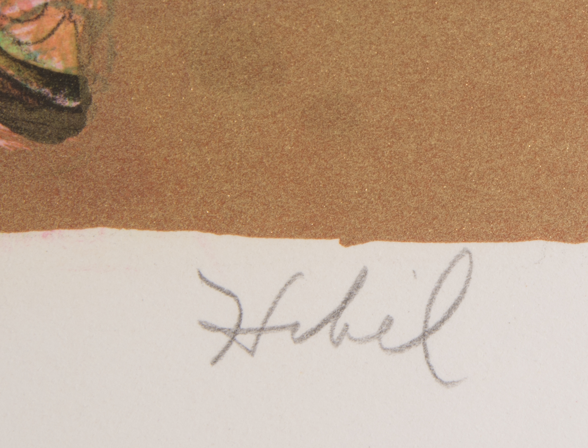 Edna Hibel Artist's Proof Embellished Lithograph "Hilltribe Maiden"