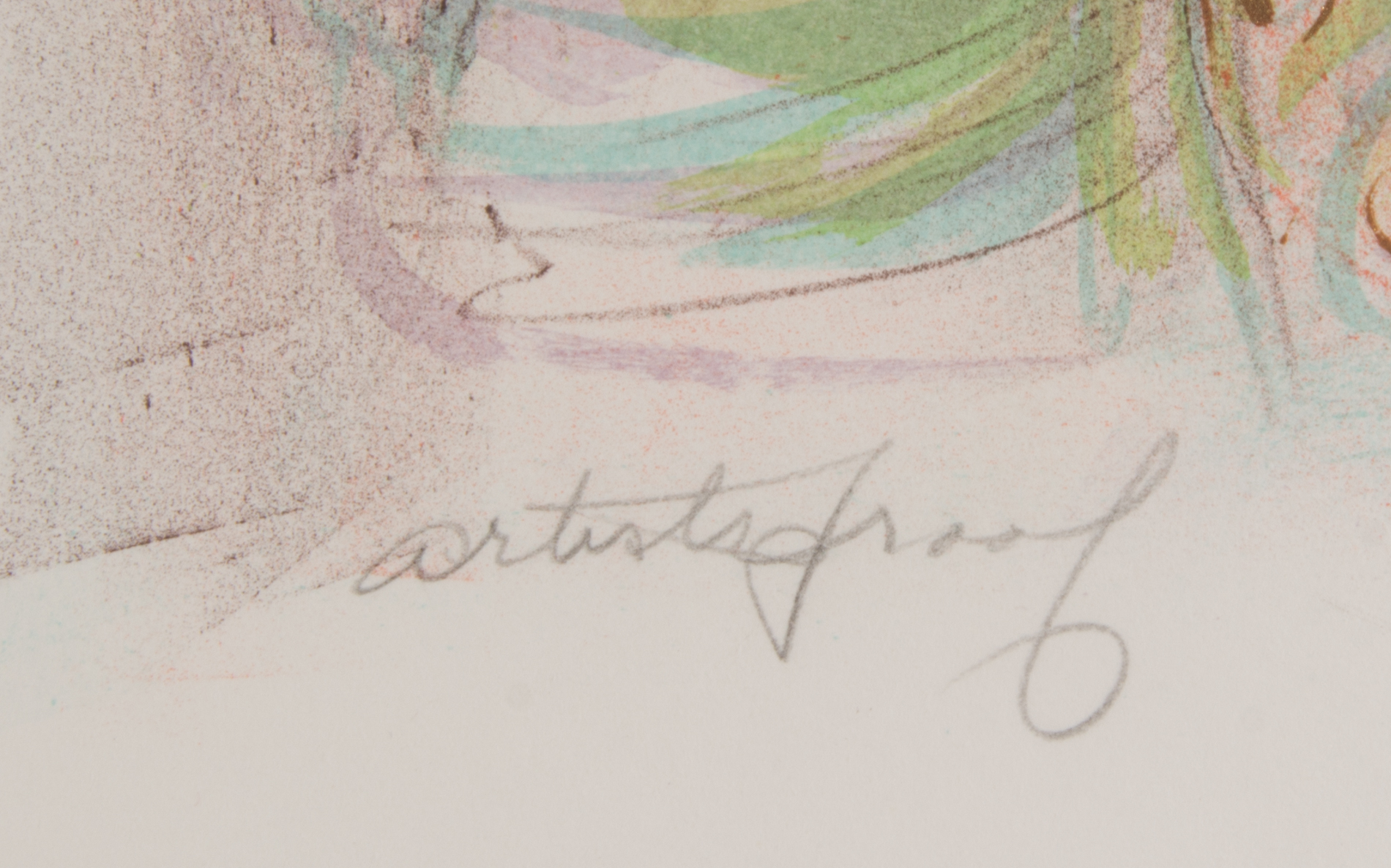 Edna Hibel Artist's Proof Lithograph "Aurora"