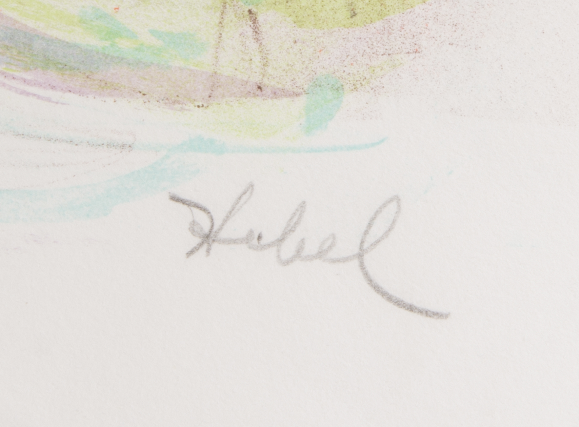 Edna Hibel Artist's Proof Lithograph "Aurora"