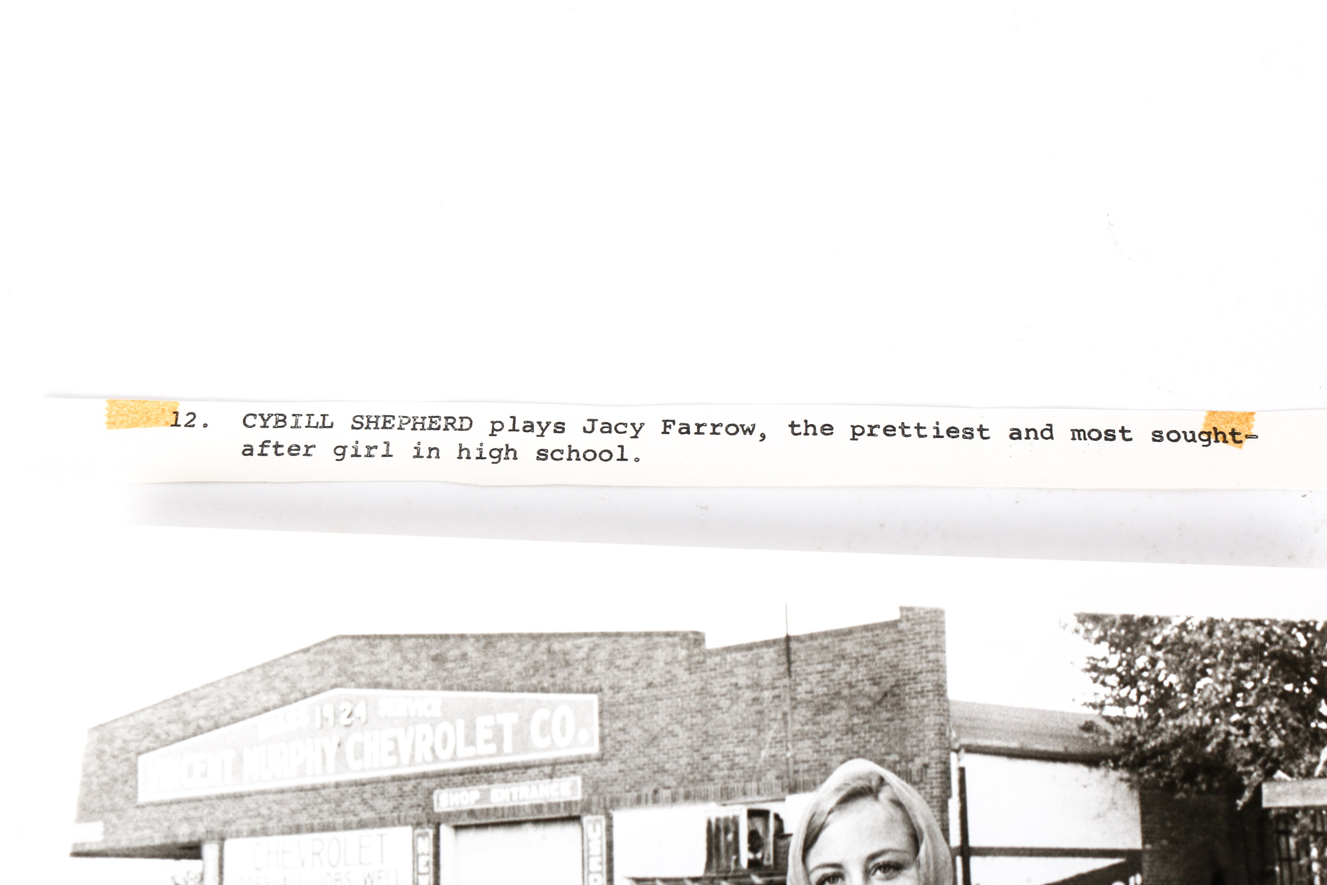 Binder of Vintage Hollywood Original Photographs