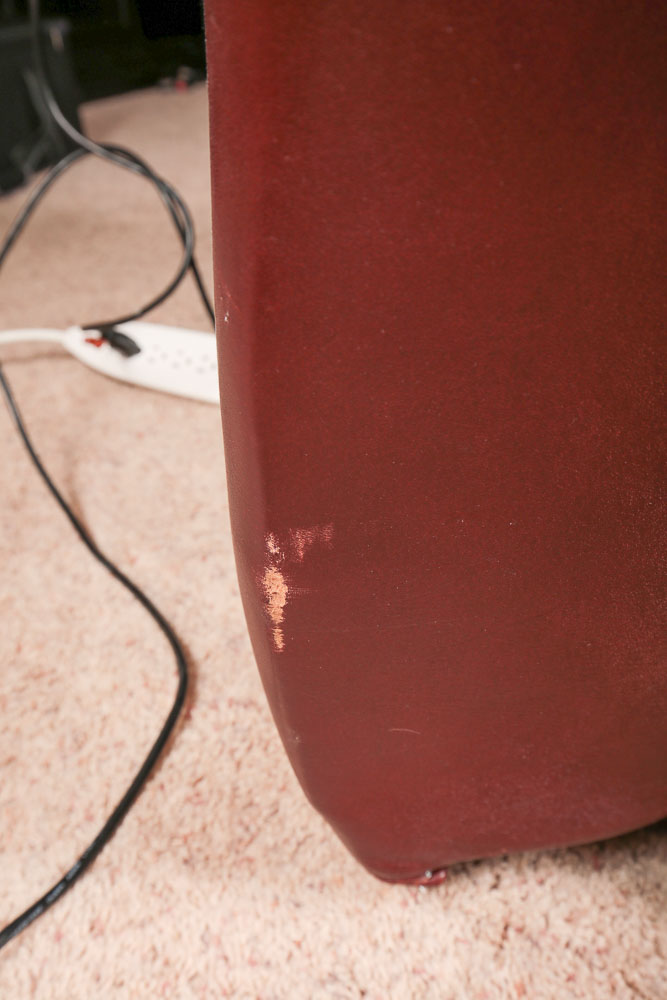 Reclining Leather Sofa and Chair