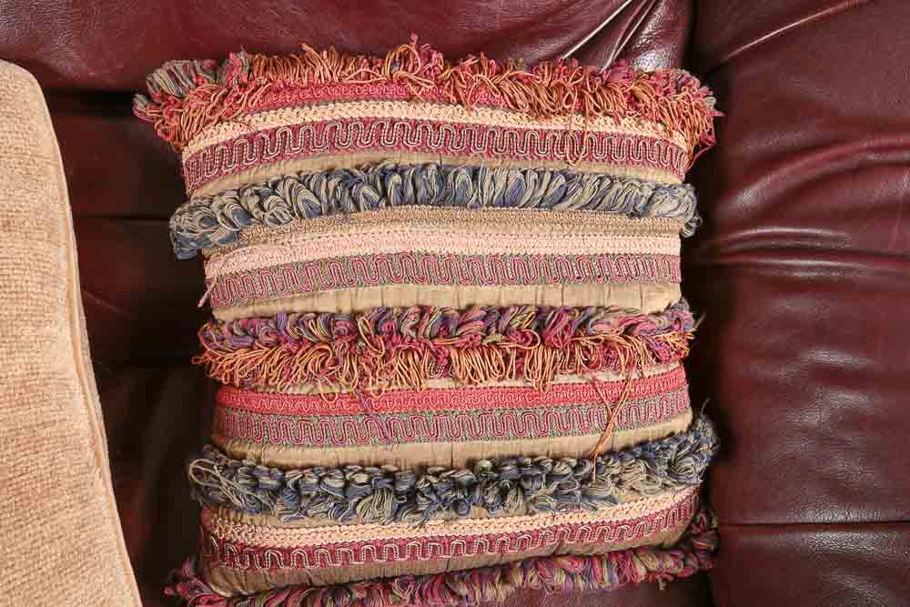 Reclining Leather Sofa and Chair