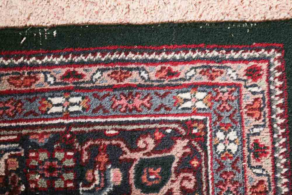 Hand-Knotted Bijar Wool Area Rug