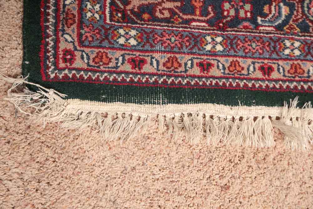 Hand-Knotted Bijar Wool Area Rug