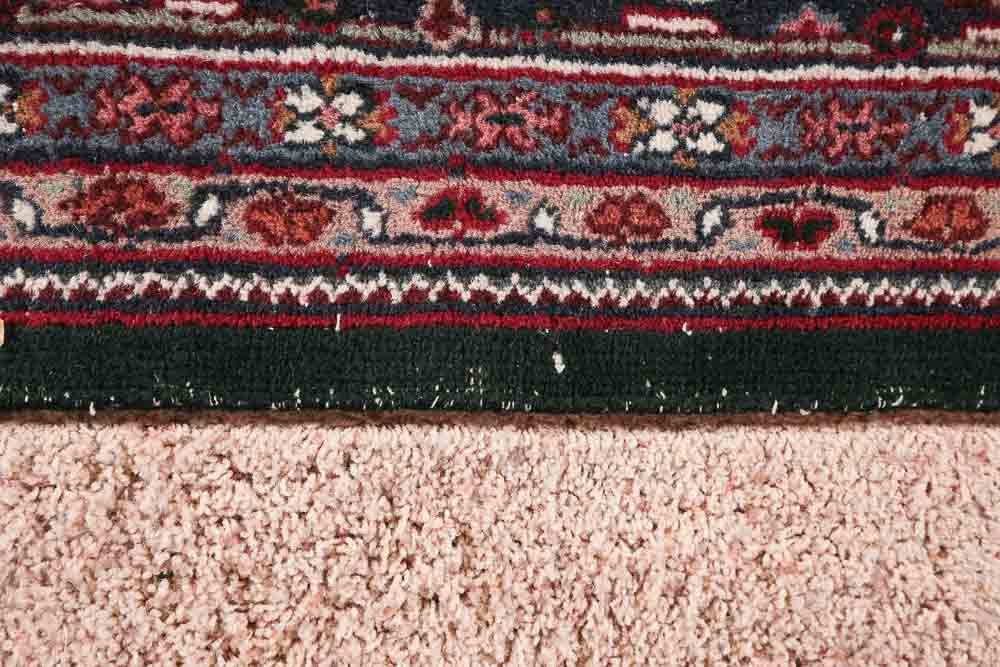 Hand-Knotted Bijar Wool Area Rug