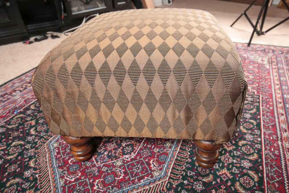 Upholstered Ottomon