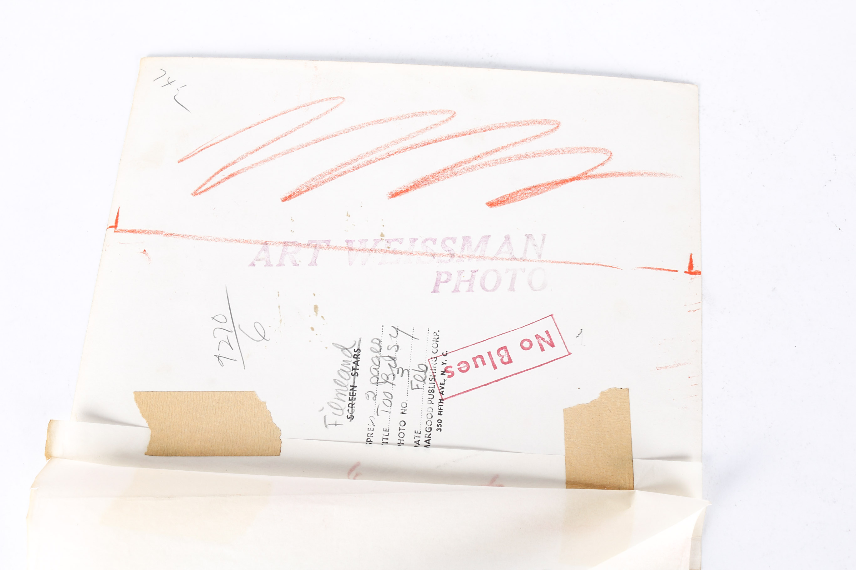 Vintage Hollywood Photographs including Rock Hudson and Other Stars