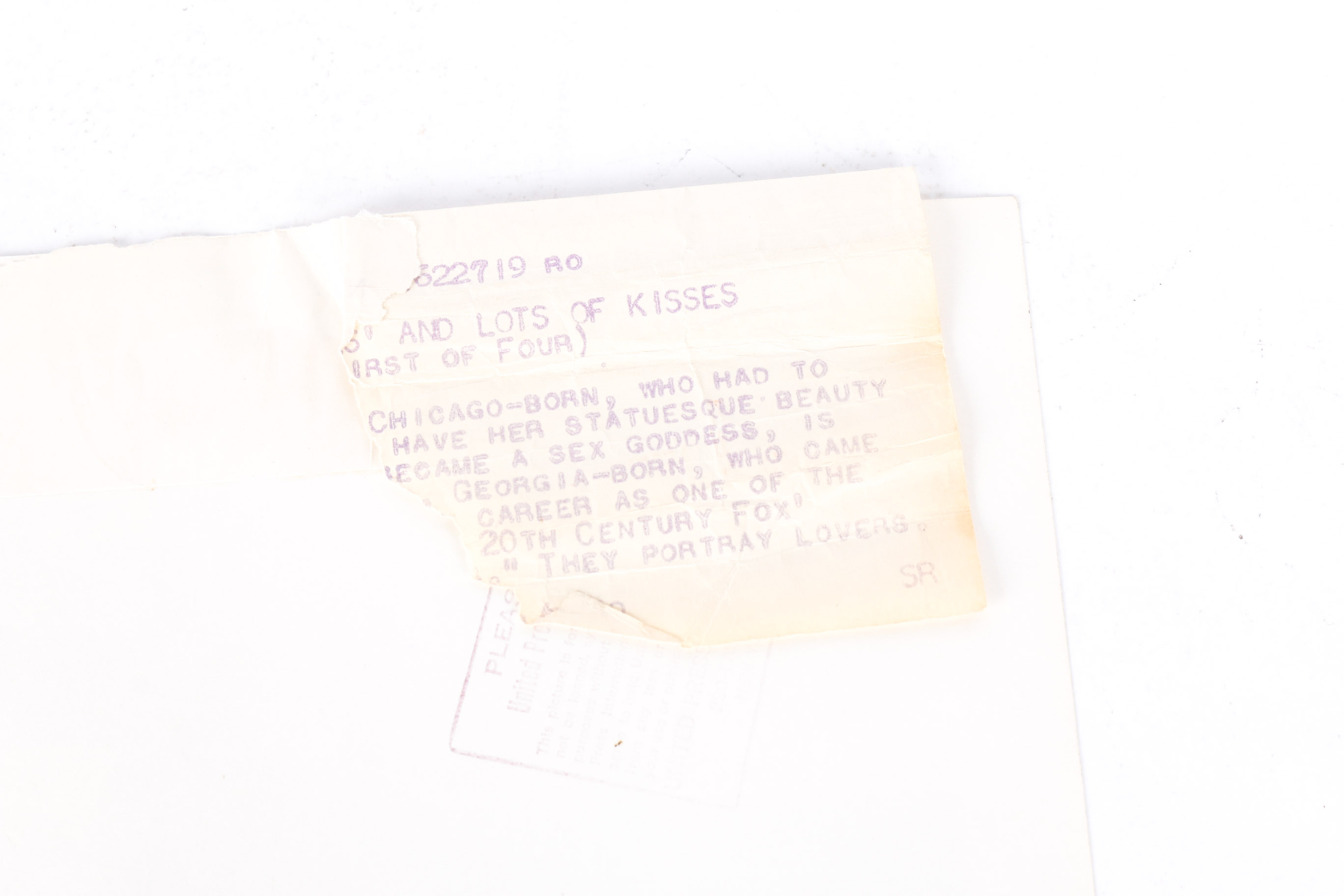 Vintage Hollywood Photographs including Rock Hudson and Other Stars