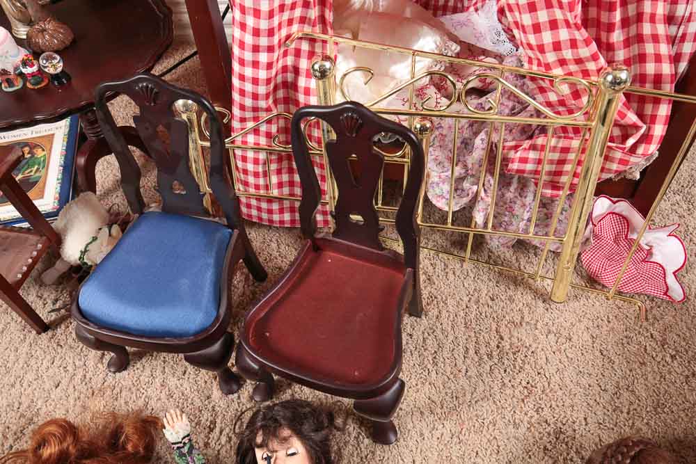 American Girl and Madame Alexander Dolls, Furniture and Accessories