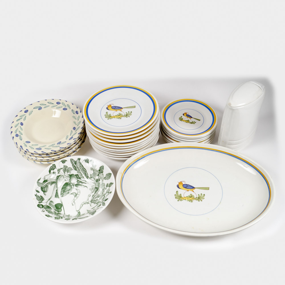 Collection of Italian Ceramic Dishes