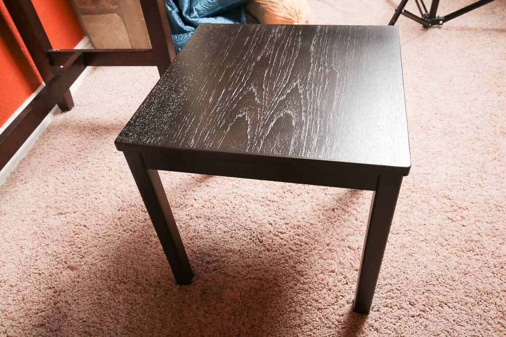 Desk, Stool and Coat Rack