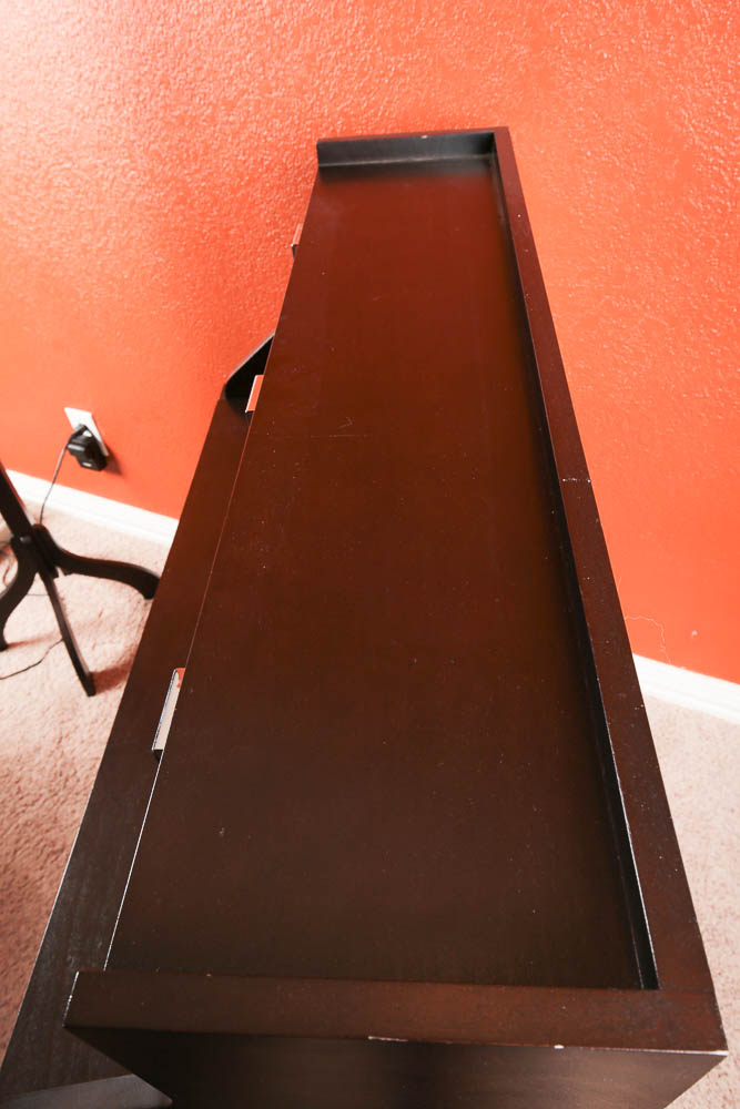 Desk, Stool and Coat Rack