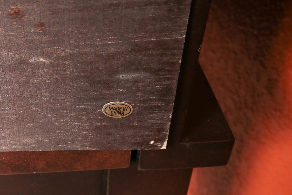 Desk, Stool and Coat Rack