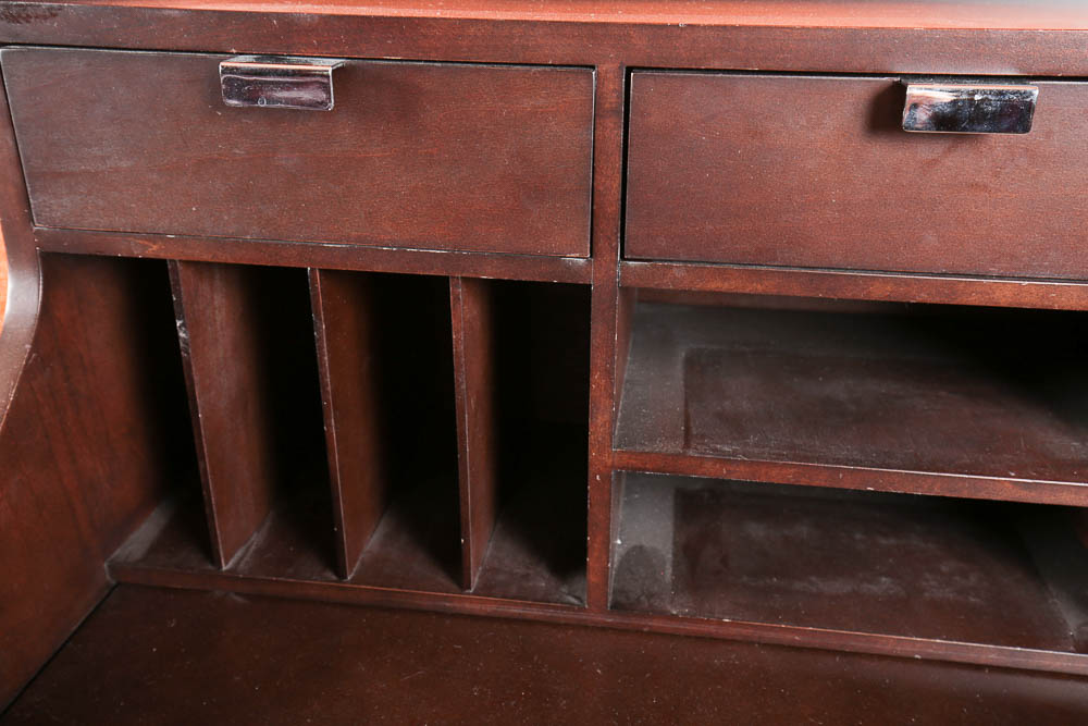 Desk, Stool and Coat Rack