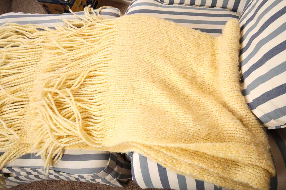 Clayton Marcus Upholstered Armchair and Ottoman