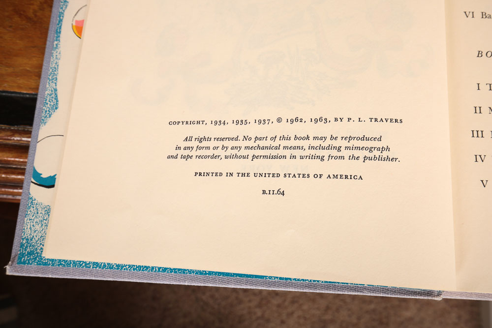 Vintage Bookshelf and Collection of Vintage Children's Books