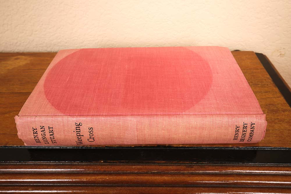 Vintage Bookshelf and Collection of Vintage Children's Books