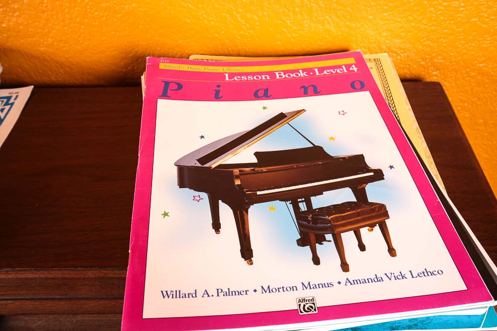 Chickering Spinet Piano and Bench