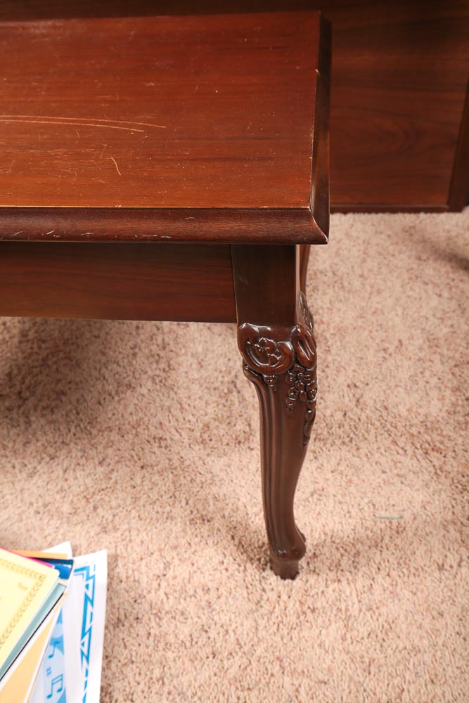 Chickering Spinet Piano and Bench