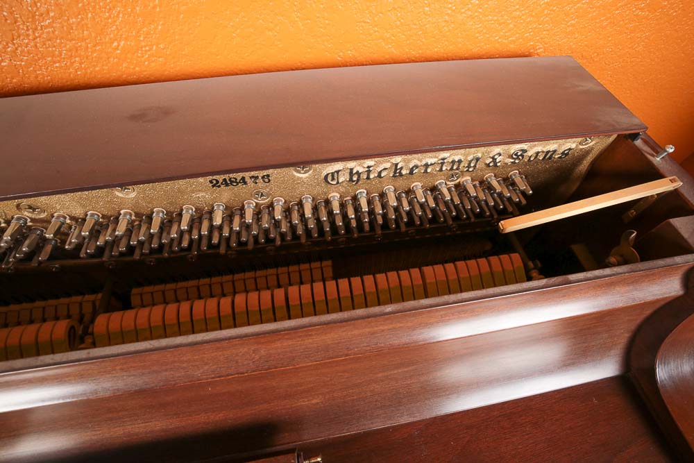 Chickering Spinet Piano and Bench