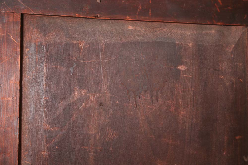 Antique Empire Style Flame Mahogany Secretary