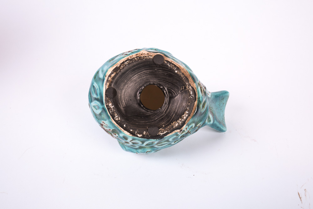 Turquoise and Silver Tone Home Decor