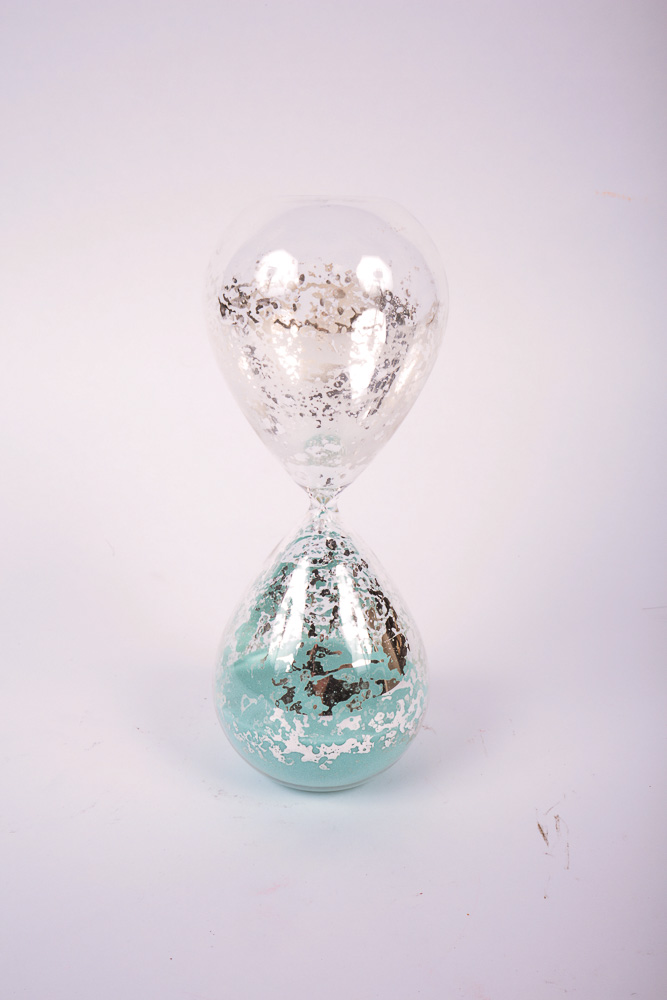 Turquoise and Silver Tone Home Decor