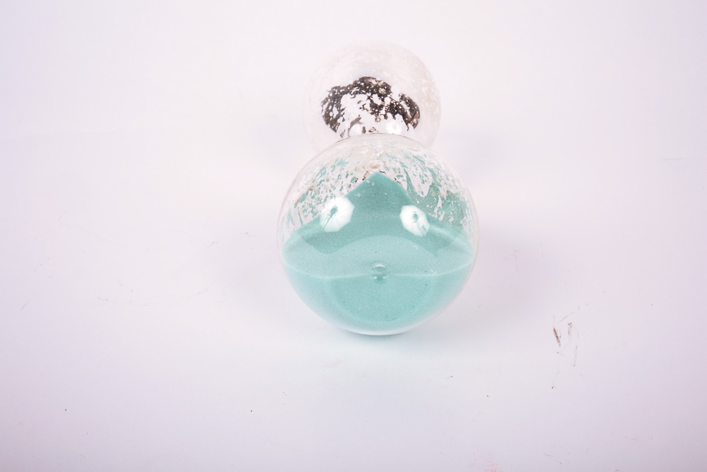 Turquoise and Silver Tone Home Decor