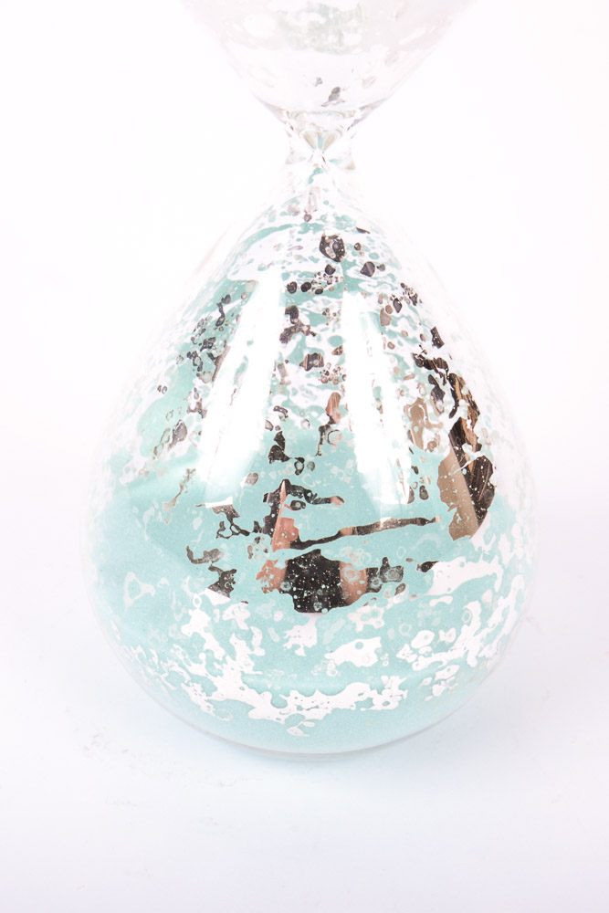 Turquoise and Silver Tone Home Decor