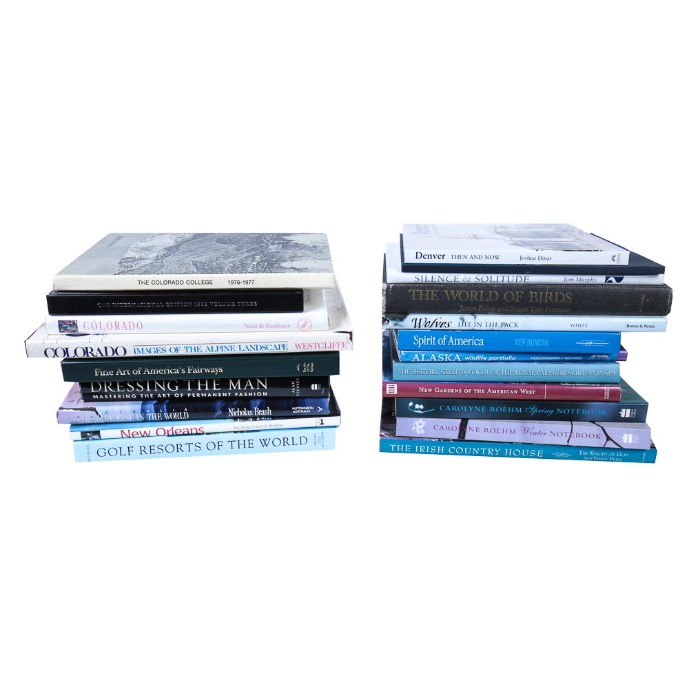 Collection of Coffee Table Books