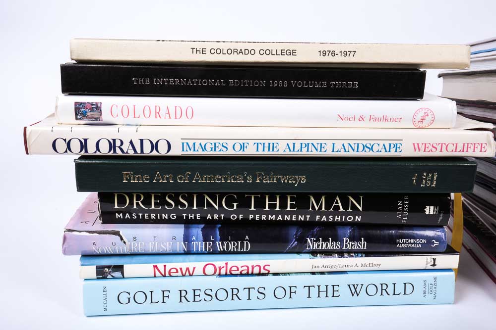 Collection of Coffee Table Books