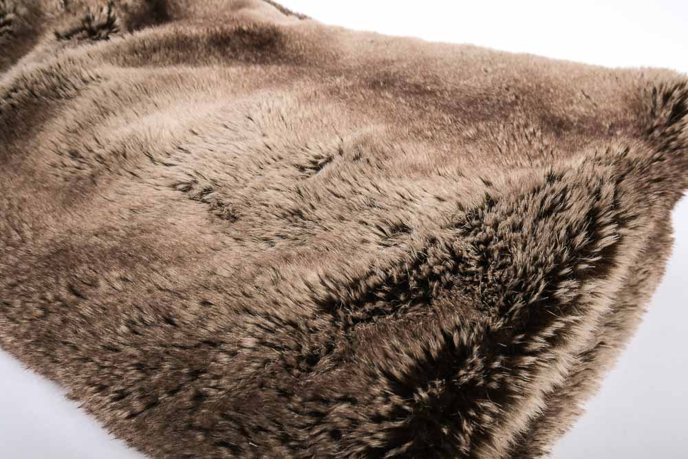 Faux Fur Throw Blankets Including Restoration Hardware