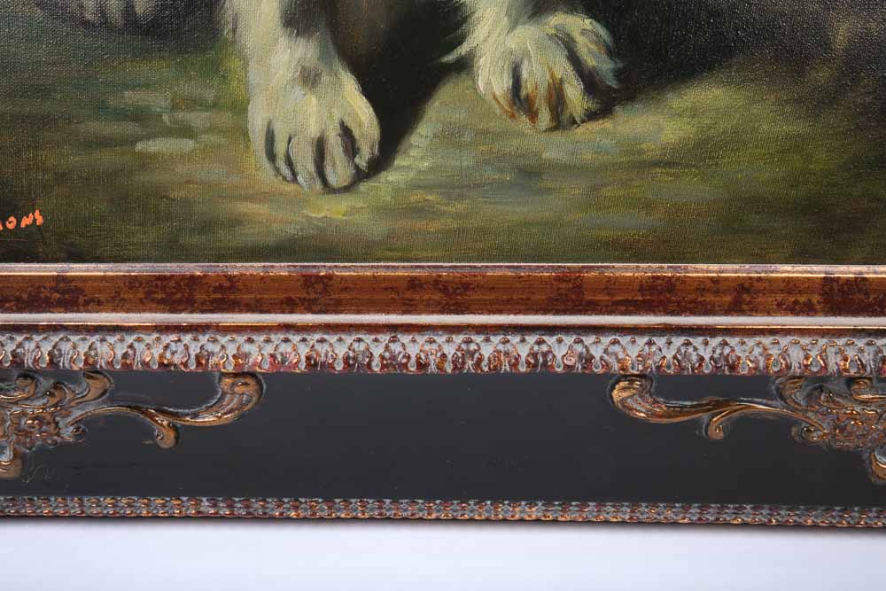 Copy Oil Painting Portrait of a Spaniel