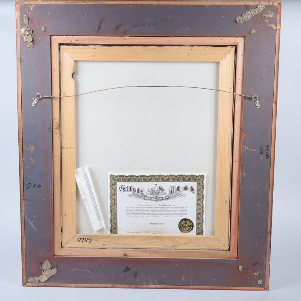 Copy Oil Painting Portrait of a Spaniel