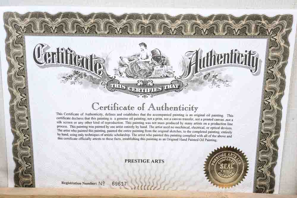 Copy Oil Painting Portrait of a Spaniel