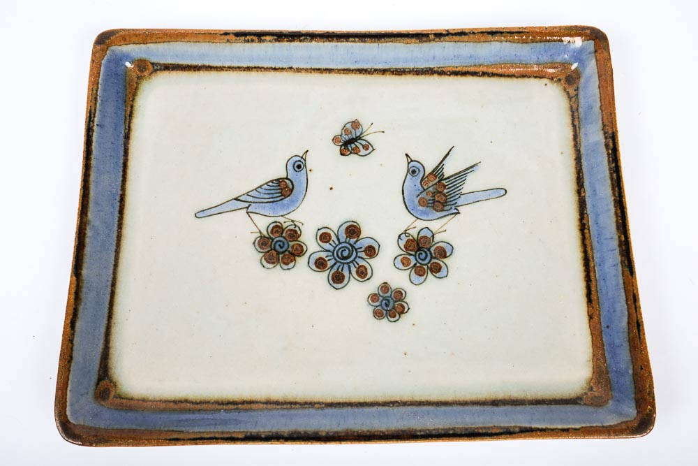 Hand Painted Mexican Stoneware