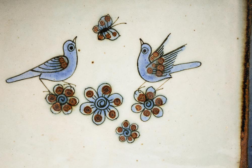 Hand Painted Mexican Stoneware