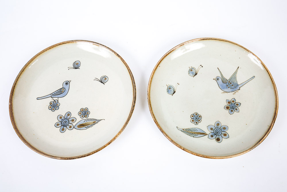 Hand Painted Mexican Stoneware