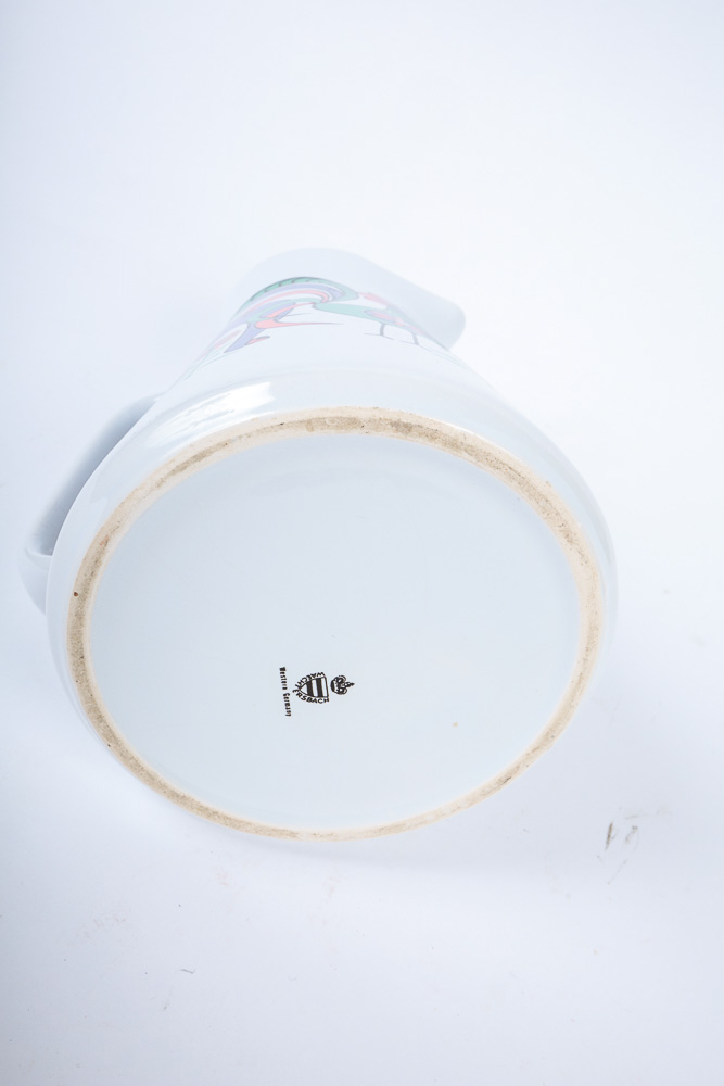 Vintage Waechtersbach Glazed Ceramic Pitcher