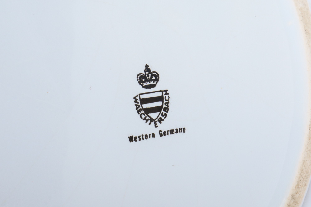 Vintage Waechtersbach Glazed Ceramic Pitcher