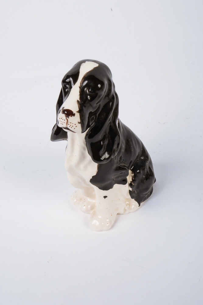 Collection of Ceramic Dog Figurines