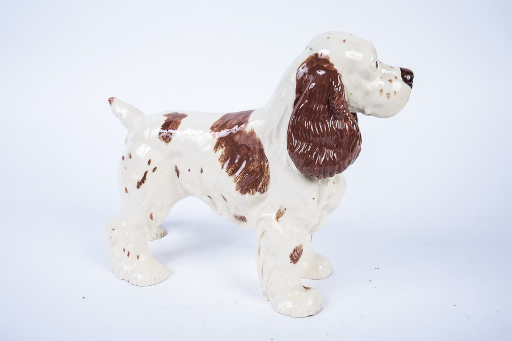 Collection of Ceramic Dog Figurines