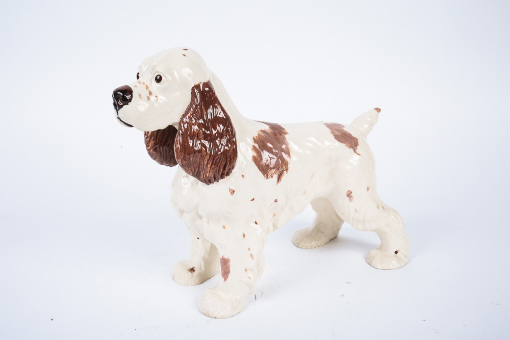 Collection of Ceramic Dog Figurines