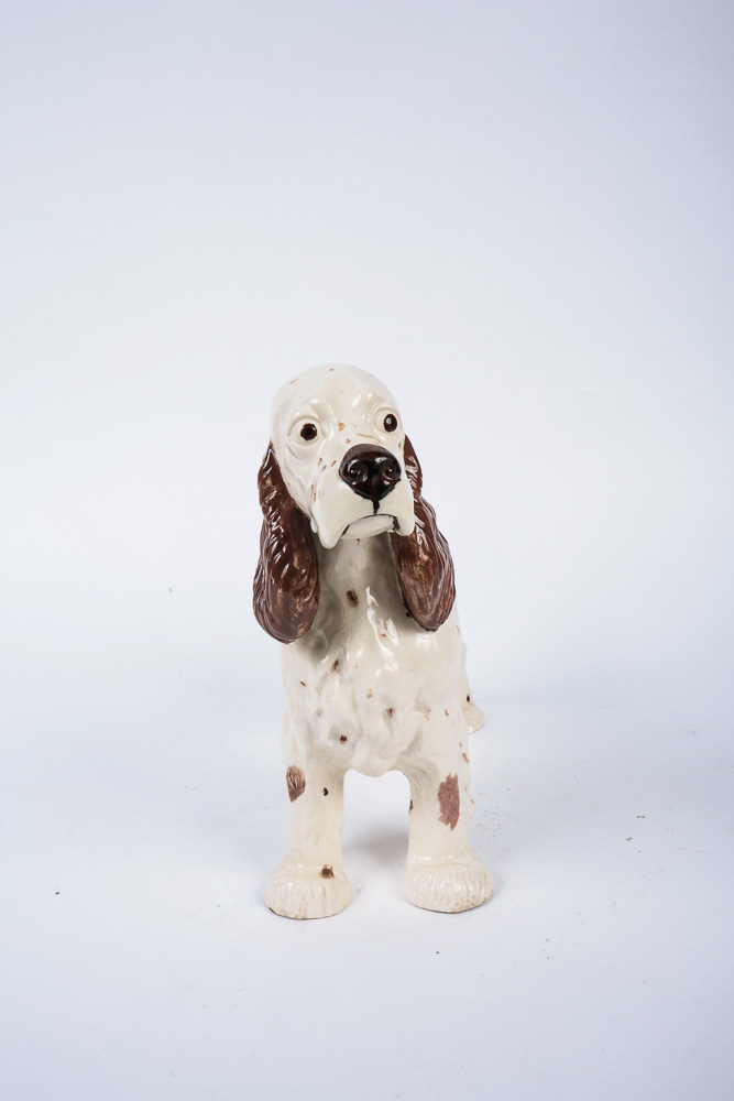 Collection of Ceramic Dog Figurines