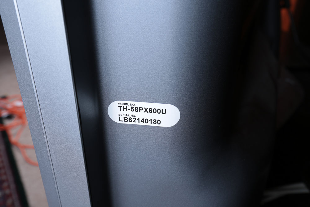 Panasonic 60" Flat Screen Television