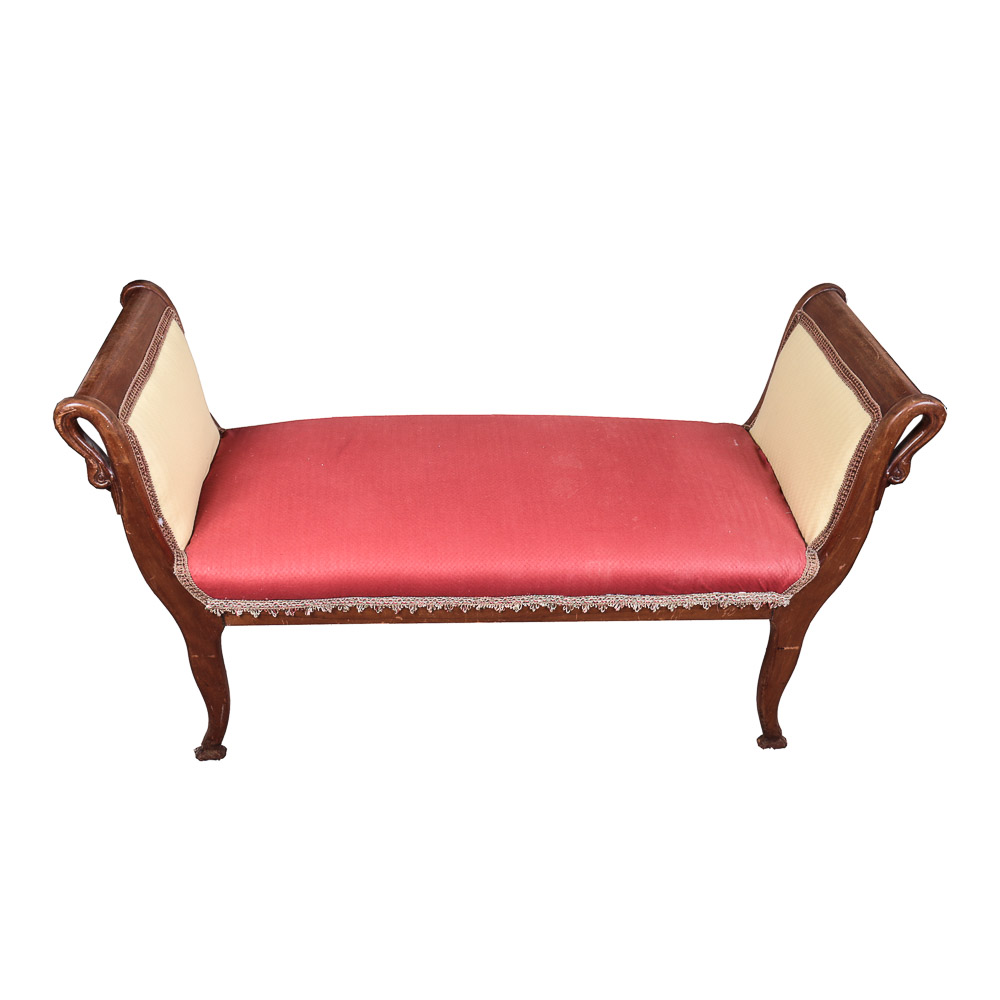 French Empire-style Upholstered Daybed