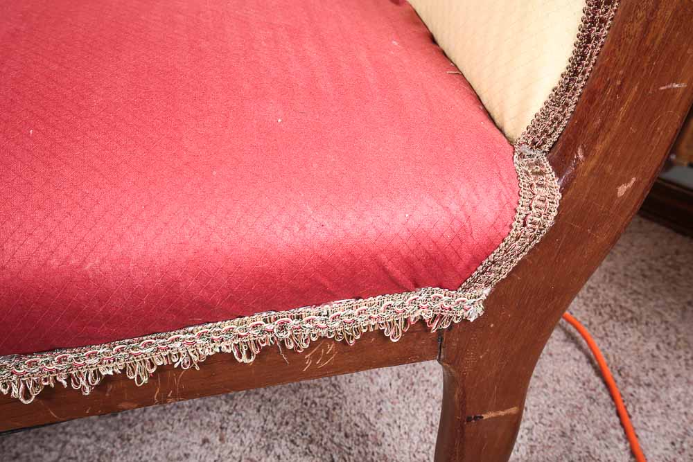 French Empire-style Upholstered Daybed