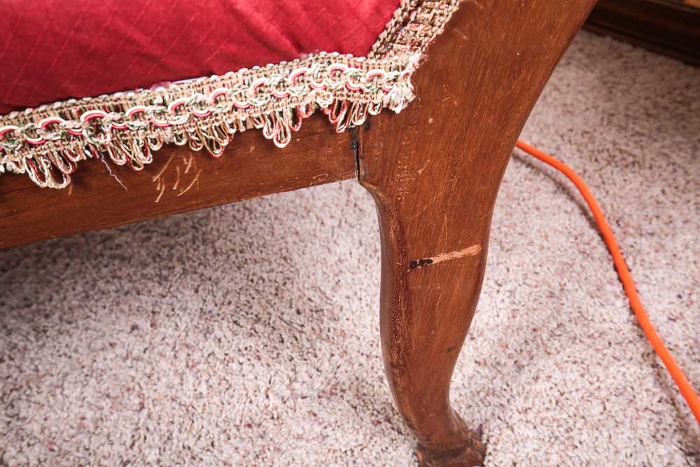 French Empire-style Upholstered Daybed